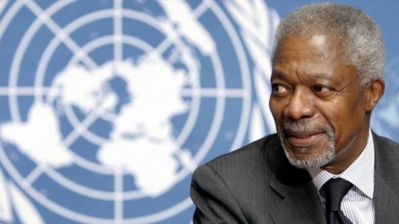 Vdes Kofi Annan, ish-sekretari i përgjithshëm i OKB-së