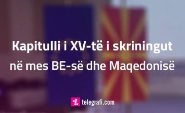 Çka përmban kapitulli i 15-të i procesit të skriningut të BE-së në Maqedoni?