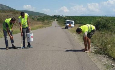 Nisin punimet për sinjalizimin e rrugëve në komunën e Rahovecit