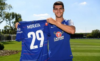 I lindin binjakë, Alvaro Morata ndryshon numri për gruan dhe djemtë e tij