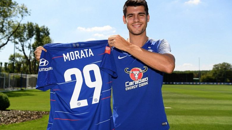 I lindin binjakë, Alvaro Morata ndryshon numri për gruan dhe djemtë e tij