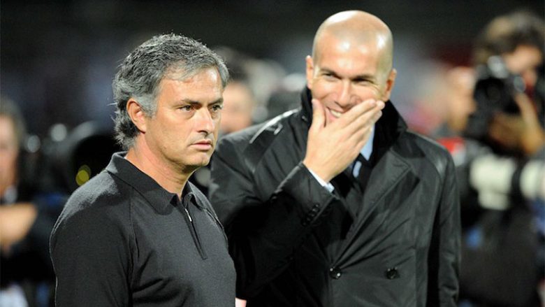 Zidane në vend të Mourinhos nëse ky vendos të largohet nga Manchester United