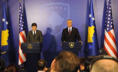 Thaçi bisedë telefonike me ndihmës-sekretarin amerikan: U pajtuam për intensifikimin e përpjekjeve për një marrëveshje Kosovë-Serbi