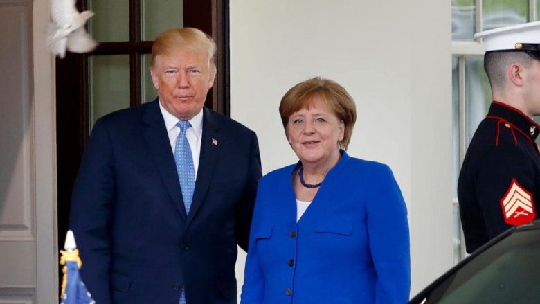 Merkel tregon se çfarë kanë biseduar me presidentin Trump për Kosovën