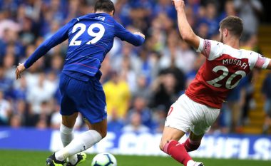 Morata shënon në portën e Arsenalit pas duelit me Mustafin