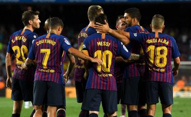 Barcelona arrin shifrën e 6000 golave në La Liga, goli historik mban firmën e Messit