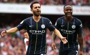 Bernardo Silva thellon epërsinë e Cityt ndaj Arsenalit