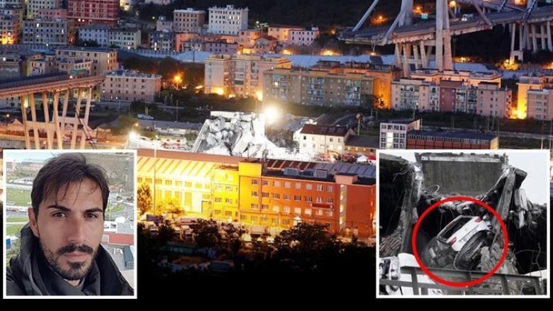Ish-portieri i Cagliarit i shpëtoi mrekullisht shembjes së urës, vetura e tij ra nga një distancë 80 metra: Ishte si në filma