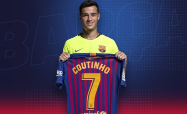 Coutinho merr fanellën me numër 7 te Barcelona