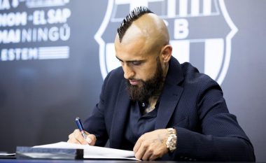 Vidal te Barça: Fitimet në sekondë, minutë, orë, ditë, javë dhe muaj – jo keq për një 31 vjeçar