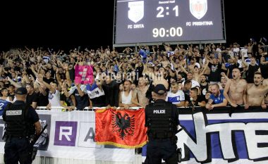 Drita-Prishtina, 12 tifozë të arrestuar në finale të Superkupës së Kosovës