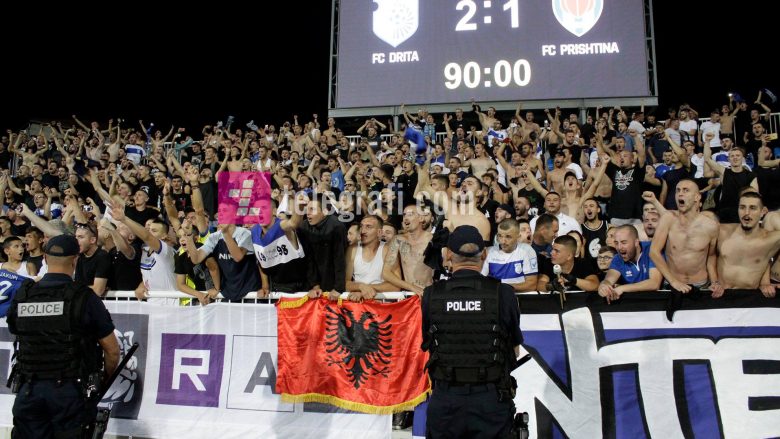Drita-Prishtina, 12 tifozë të arrestuar në finale të Superkupës së Kosovës