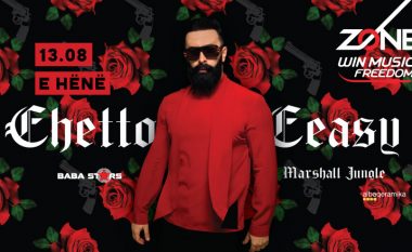 Ghetto Geasy i vetëm rikthehet në Prishtinë, sonte live në Zone Club
