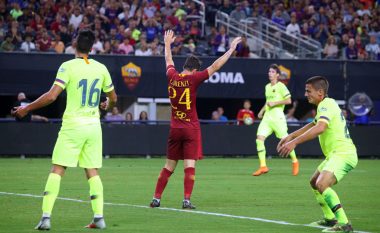Roma i ‘hakmerret’ Barcelonës për Malcomin – Fitore me shumë gola e italianëve, por braziliani që futi në sherr dy klubet shënon një herë