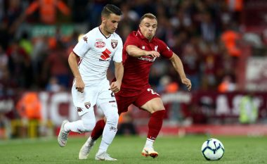 Shaqiri vazhdon me paraqitje të mira për Liverpoolin, tjetër asistim të bukur për Sturridgen