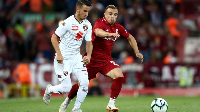 Shaqiri vazhdon me paraqitje të mira për Liverpoolin, tjetër asistim të bukur për Sturridgen