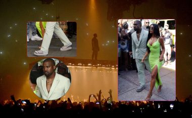 Kanye shkon në dasmë me kostum, pa këmishë dhe me pantofla
