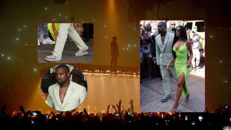 Kanye shkon në dasmë me kostum, pa këmishë dhe me pantofla