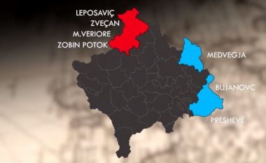 Korrigjim apo shkëmbim, kështu do të duket harta e Kosovës me ndryshim të kufijve (Video)