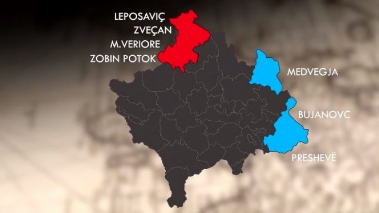 Korrigjim apo shkëmbim, kështu do të duket harta e Kosovës me ndryshim të kufijve (Video)