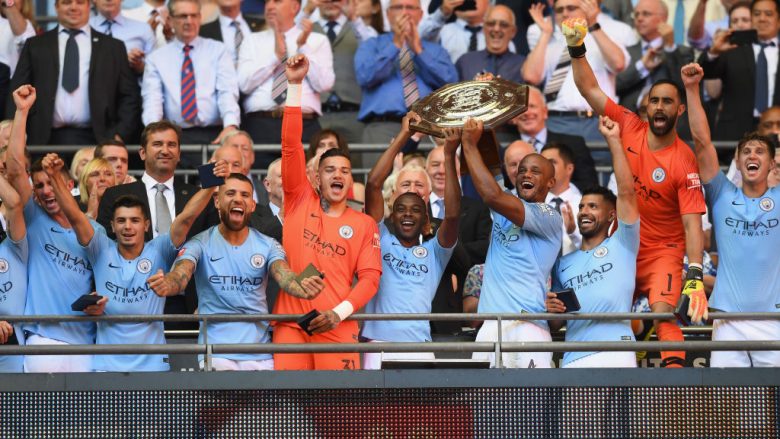 Man City mposht Chelsean në finale të Superkupës së Anglisë, fiton trofeun e parë sezonal