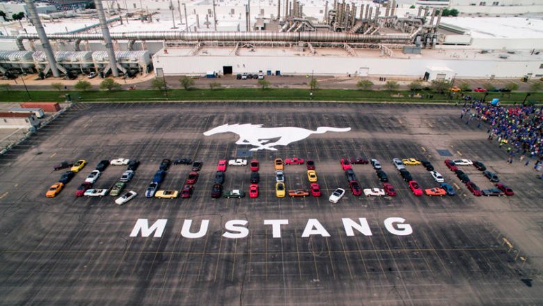 Mustang është prodhuar në 10 milionë njësi (Foto)