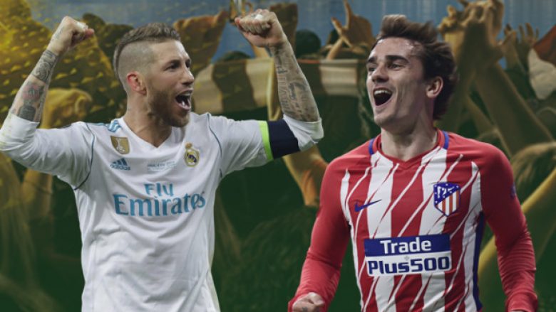 Formacionet e mundshme së Superkupës së Evropës: Real Madrid – Atletico Madrid