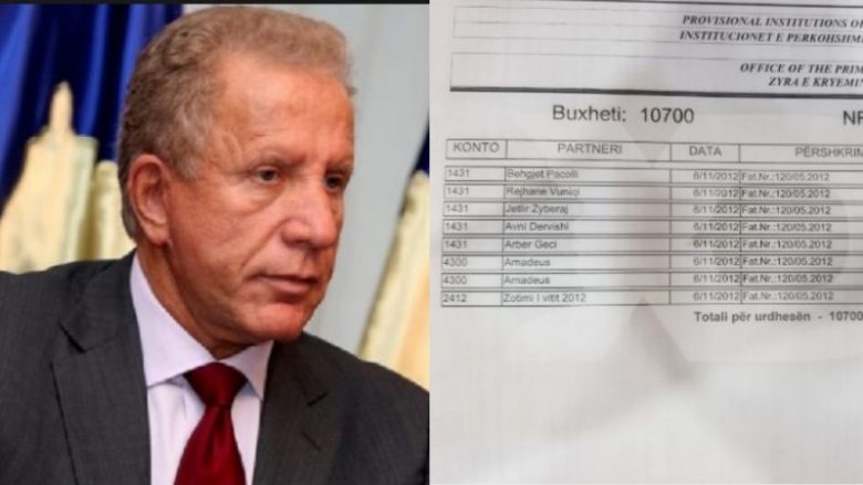 Publikohen faturat që e demantojnë Pacollin: Qindra ‘Schwepps’ u porositën nga zyra e tij