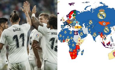 Real Madridi klubi më i popullarizuar në botë, edhe në Kosovë mbretërit sundojnë
