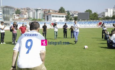 Kadri Veseli dhe Kujtim Gashi mburren me stadiumin “Fadil Vokrri”