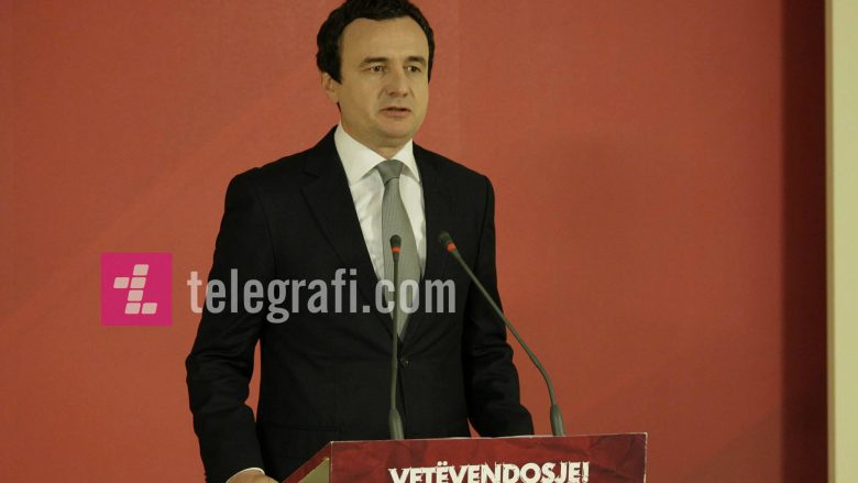 Kurti: Kosovën në mjerim nuk e kanë futur hajnat e pulave, por hajnat si Haradinaj, si Thaçi, e si Veseli