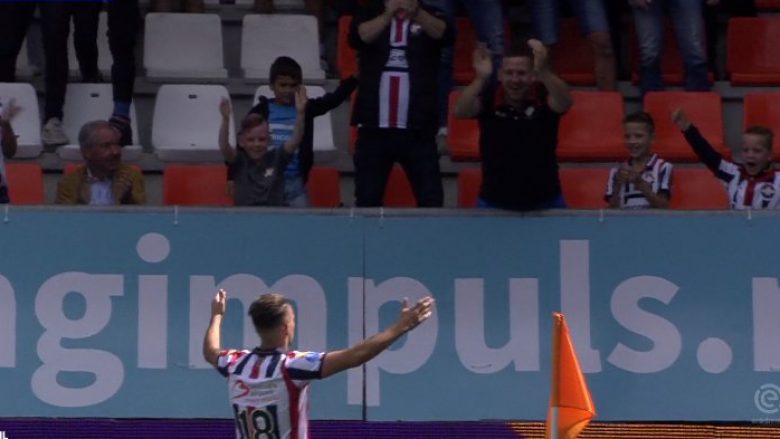 Avdijaj shkëlqen në fitoren e thellë të Willem II, shënon dy gola për tre minuta ndaj Heraclesit
