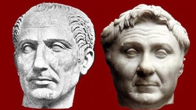 Cezari e Pompeu, dy strategët e mëdhenj që zbarkuan në trojet shqiptare