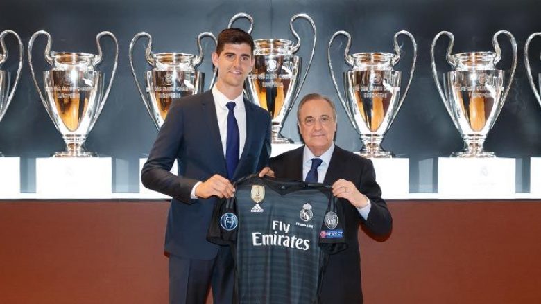 Courtois prezantohet te Real Madridi: Plotësova ëndrrën, faleminderit dhe ‘Hala Madrid’