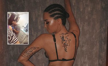 Dafina Zeqiri shton numrin e tatuazheve në trup