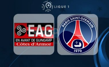 Guingamp – PSG, formacionet zyrtare