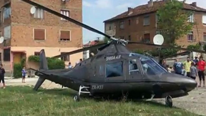 Shkojnë me helikopter për të marrë nusen në Korçë, përplasen në pemë (Video)
