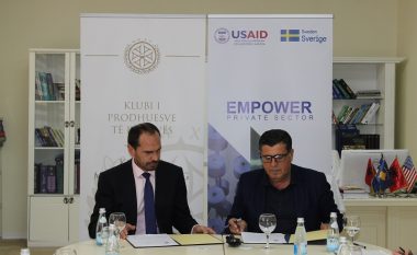 Klubi i Prodhuesve nënshkruan marrëveshje me Komunën e Gjilanit për trajnimin dhe punësimin e të rinjve