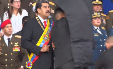Presidenti i Venezuelës i shpëton atentatit, sulmohet me dron të ngarkuar me eksploziv (Video)