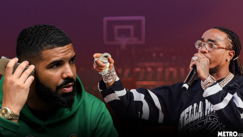 Drake humbet 10 mijë dollarë pasi sfidoi kolegun e tij në basketboll