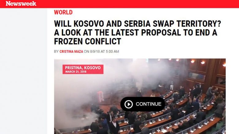 A do të shkëmbejnë Kosova dhe Serbia territore? Një shikim në propozimin e fundit, nga “Newsweek”