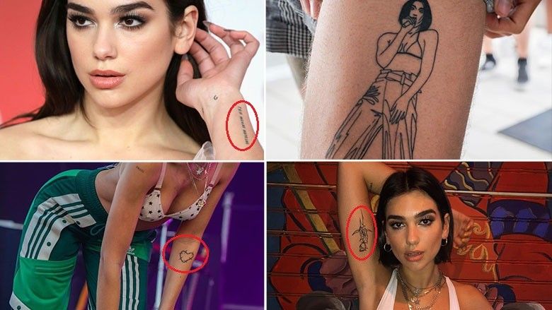 Dua Lipa s Twelve Tattoos And Their Special Meanings Telegraph Dua Lipa s Twelve Tattoos And Their Special Meanings Telegraph