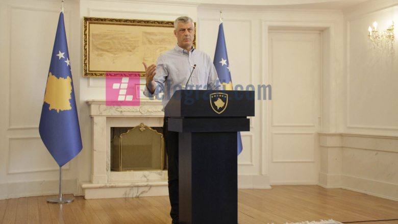 Thaçi paralajmëron referendum për marrëveshjen finale me Serbinë