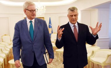 Thaçi debaton me Carl Bildt dhe Daniel Serwer për Kosovën