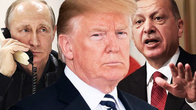 Kriza e lirës turke, Erdogan telefonatë urgjente me Putinin pas “goditjes” nga Trump
