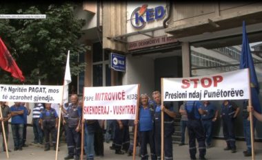 Protesta e punëtorëve të KEDS-it, paralajmërohet kolaps energjetik