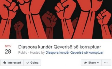 Diaspora paralajmëron protestë kundër Qeverisë më 28 nëntor, në Prishtinë