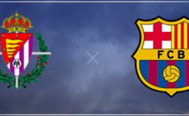 Valladolid – Barcelona, formacionet zyrtare