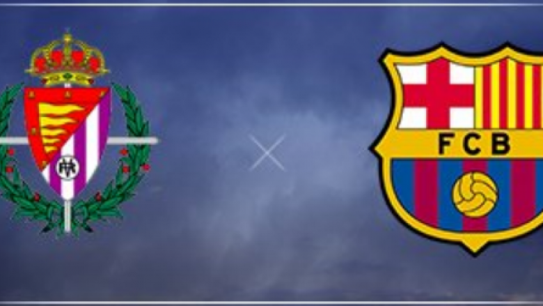 Valladolid – Barcelona, formacionet zyrtare