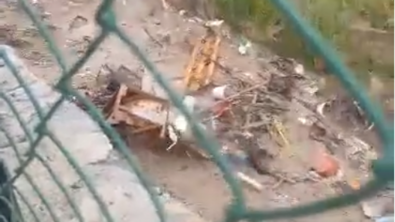 Pamje nga reshjet e djeshme në Poroj të Tetovës (Video)